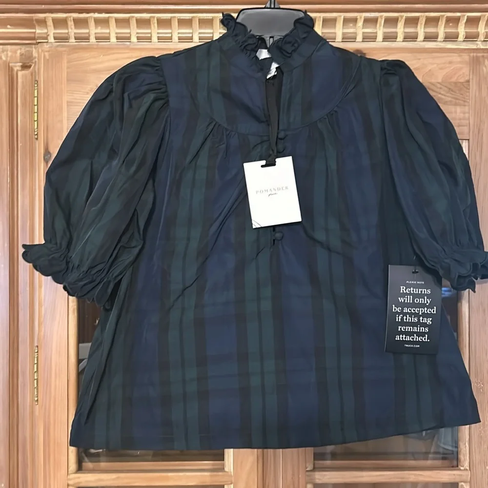 Blackwatch Selena Blouse POMANDER PLACE